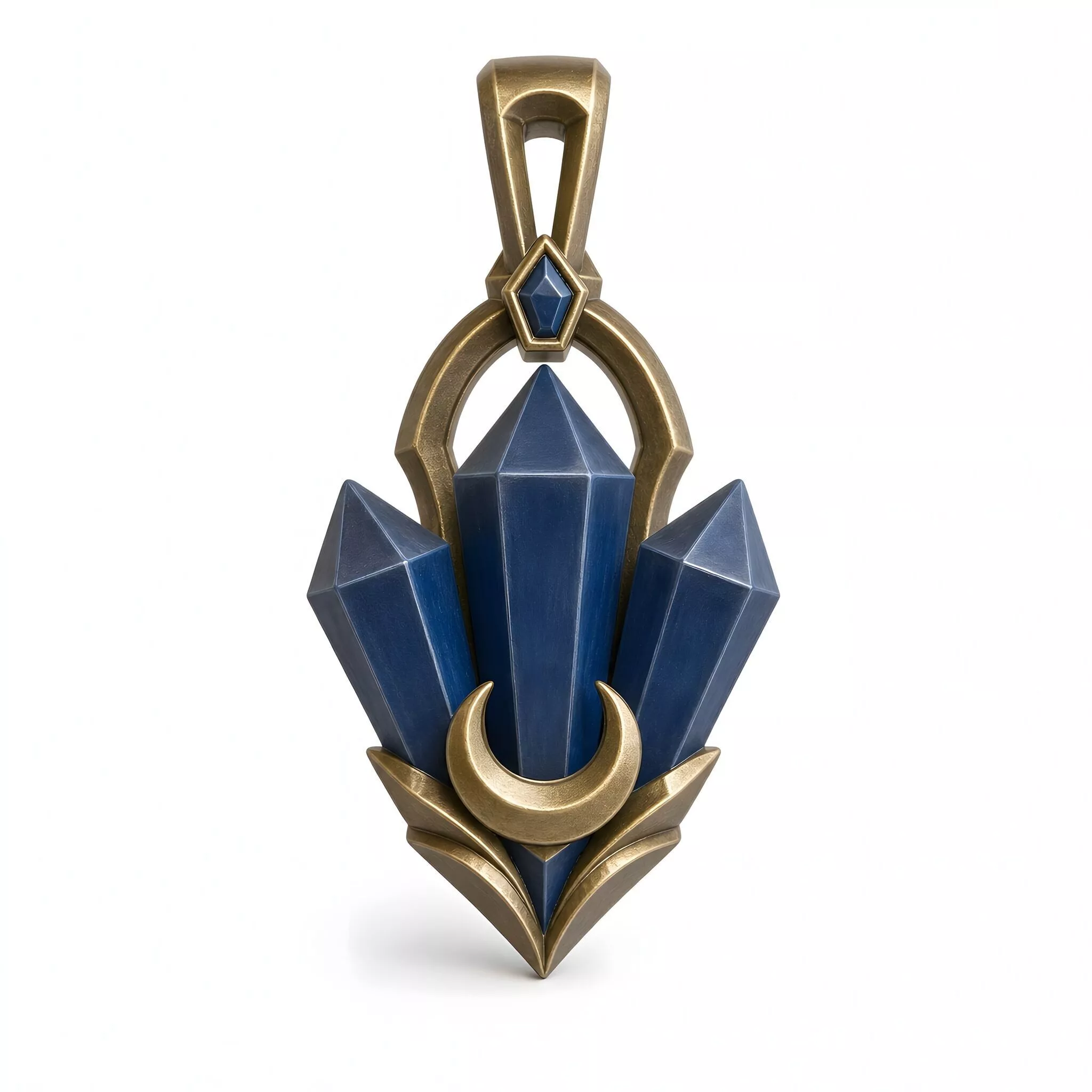 Mystic Crystal Pendant 3D Printable Model 3D print model