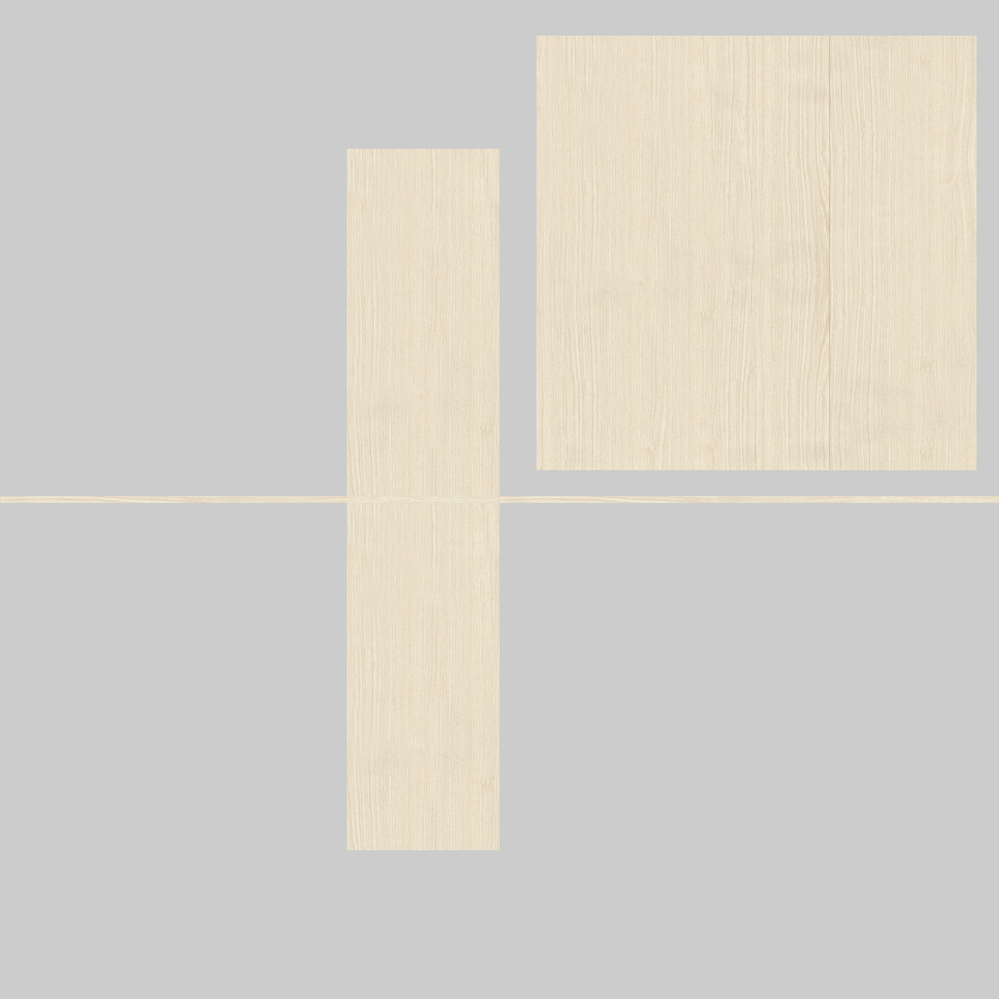 Modern Interior Wood Door - Real Wood UVW Maps - MUTE 4-1 - 4-1C 3D model_2