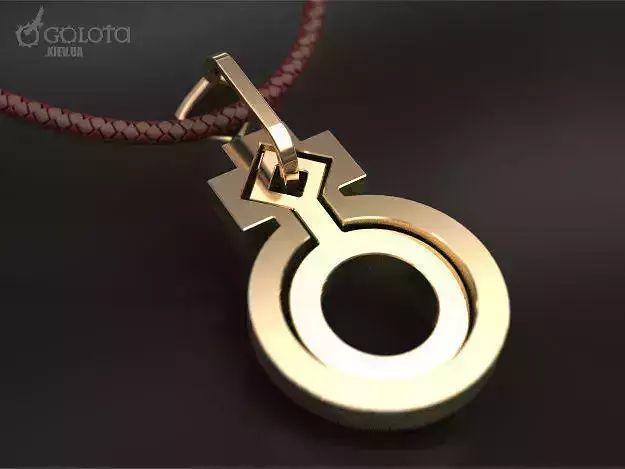 Mars In Venus original Pendant