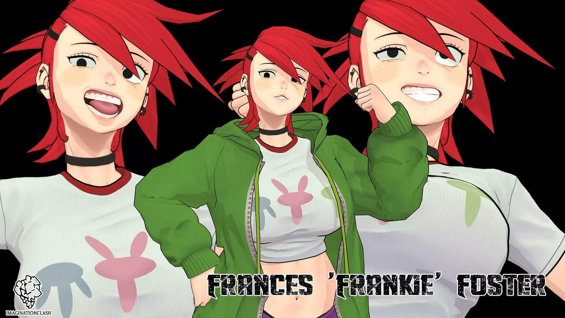 Frances Frankie Foster 3D model