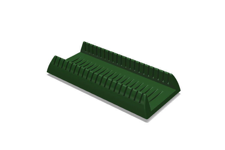 Upright CD Holder Standard 3D print model_4