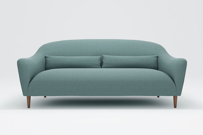 SOFA ID0004 Low-poly 3D model