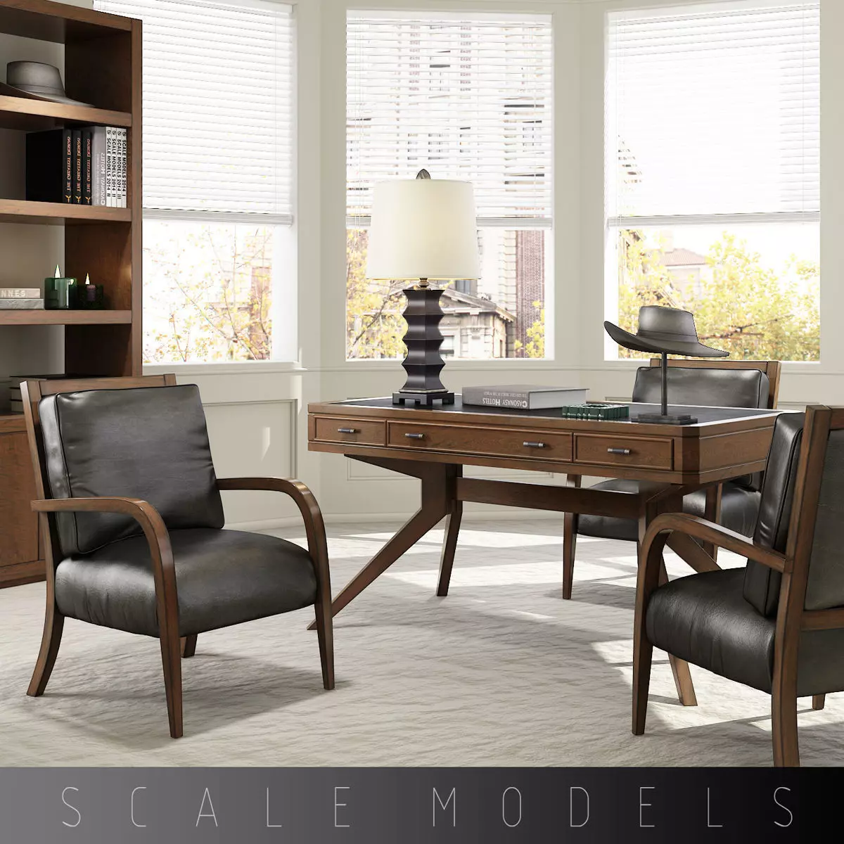 home office 004 3D model