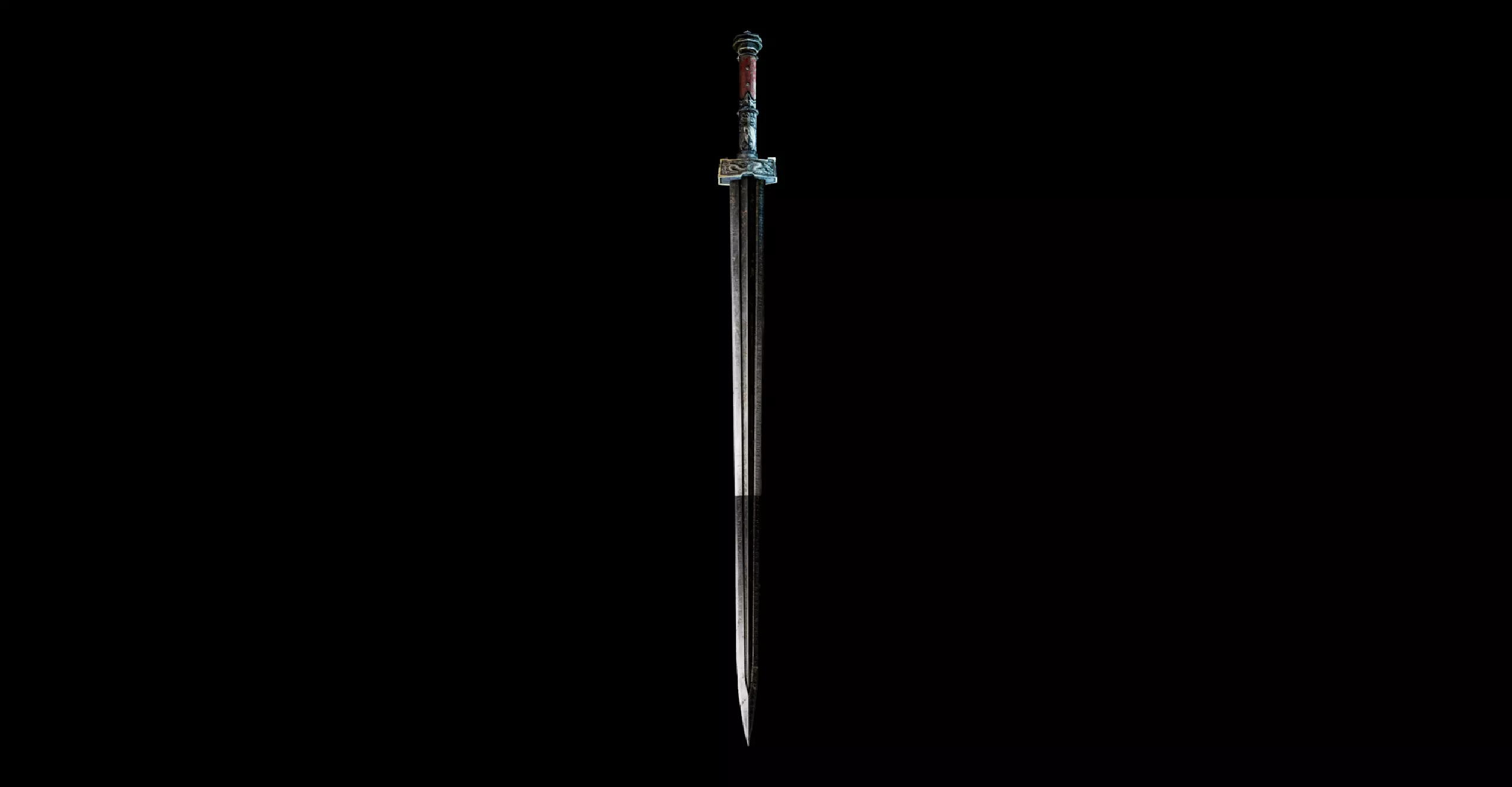 sword gameready model Low-poly 3D model