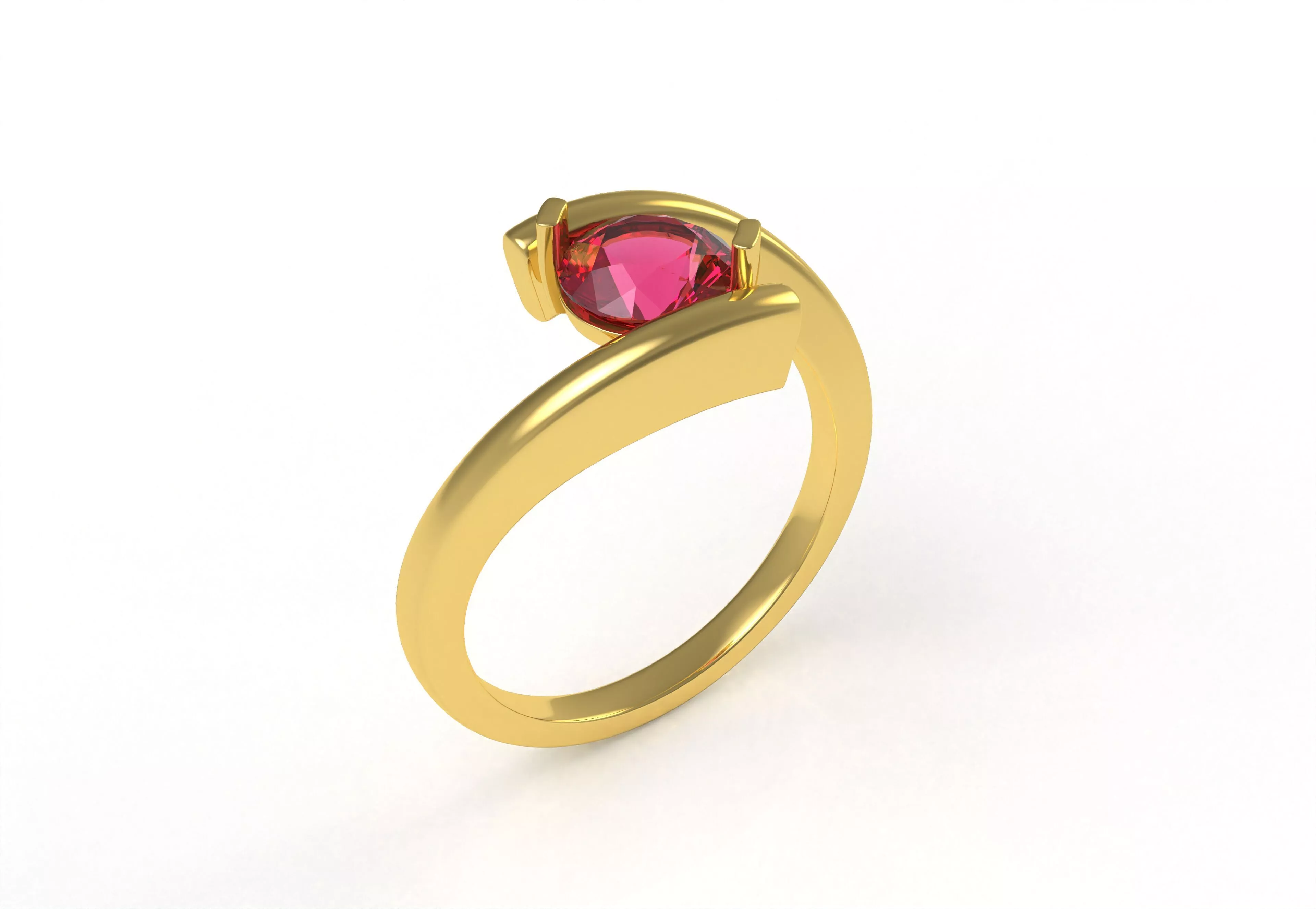 The Fervoe Ring 3D print model
