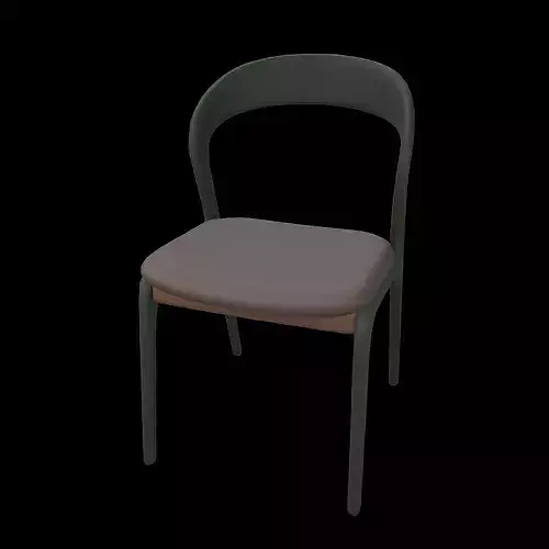 Minimalist Chair v3 002 Low-poly 3D model