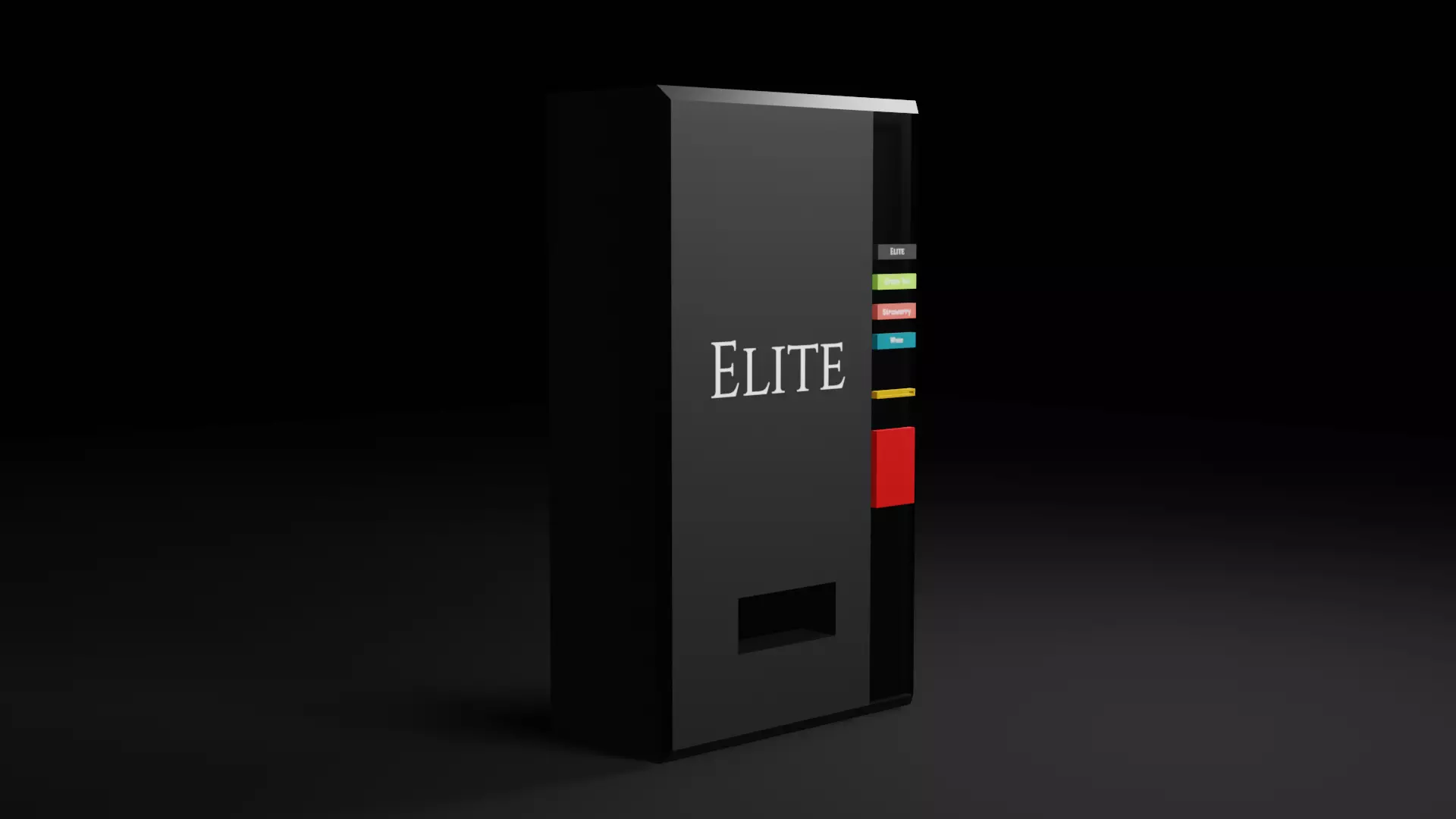 Vending machine Free low-poly 3D model