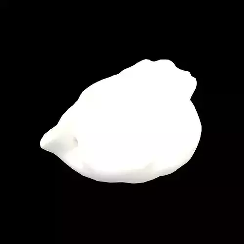 Dumpling v2 001 Low-poly 3D model