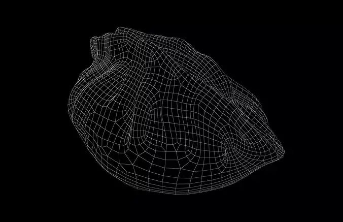 Dumpling v2 002 Low-poly 3D model 7