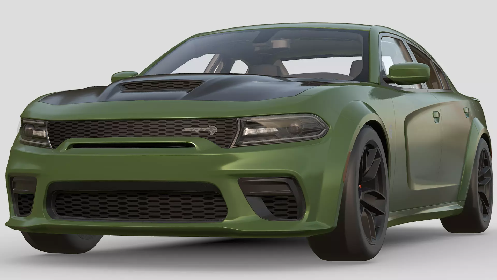 Dodge Charger SRT Hellcat Redeye 2021 3D model