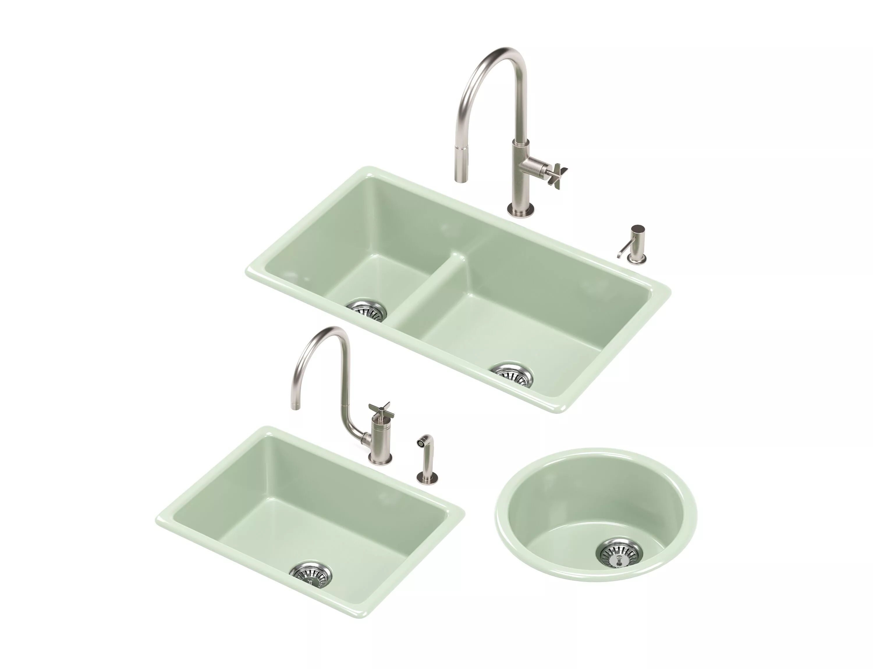 KOHLER sinks collection 3D model