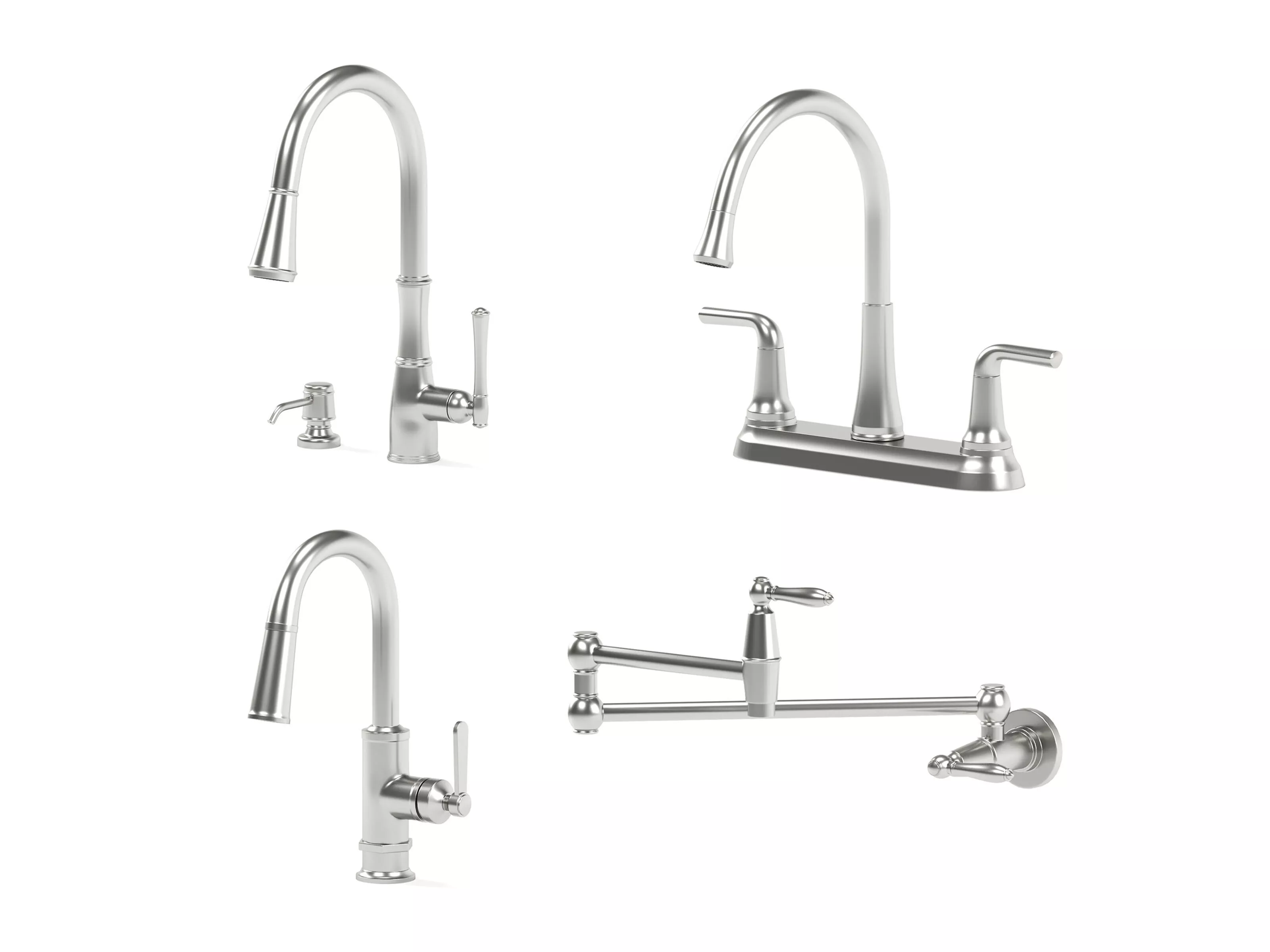 PFISTER kitchen faucets collection 3D model