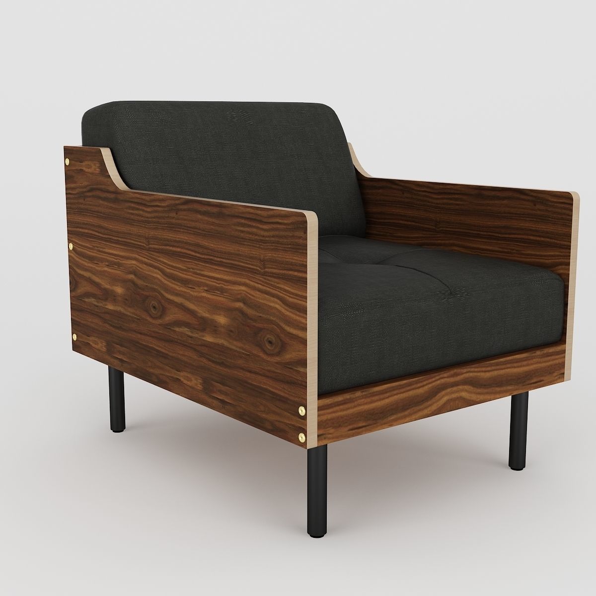 Modern sofa collection  3D model_36