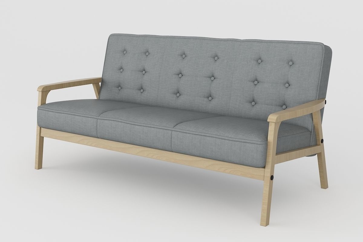 Modern sofa collection  3D model_38
