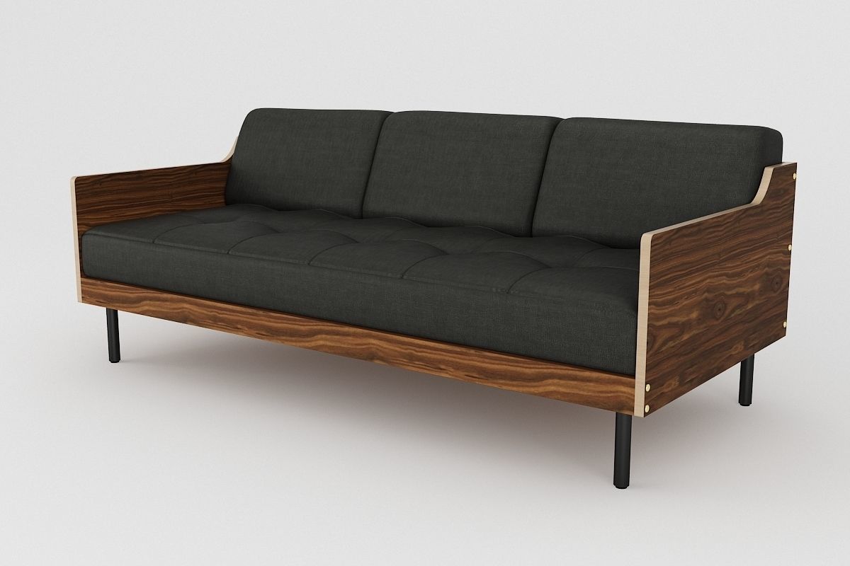 Modern sofa collection  3D model_30