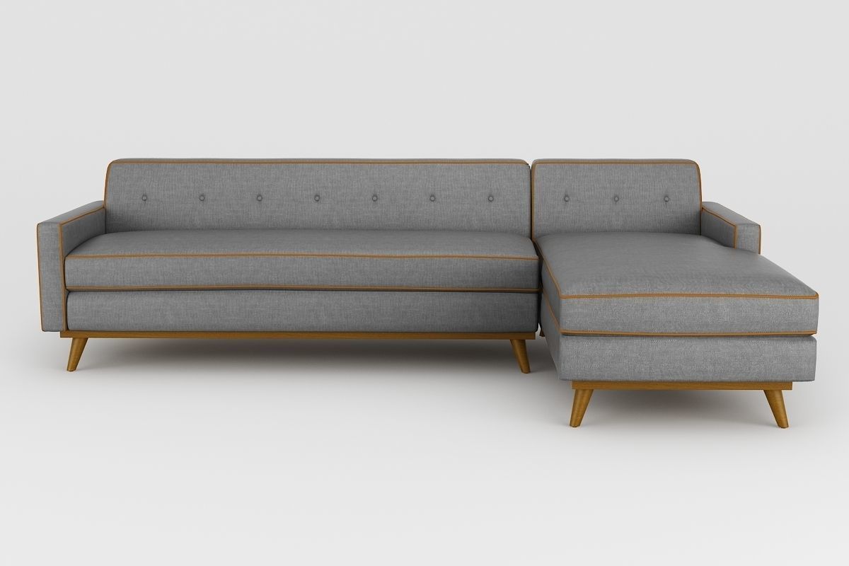 Modern sofa collection  3D model_23