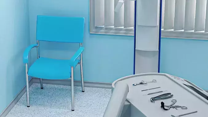 Modern Dental Office 3D model 4