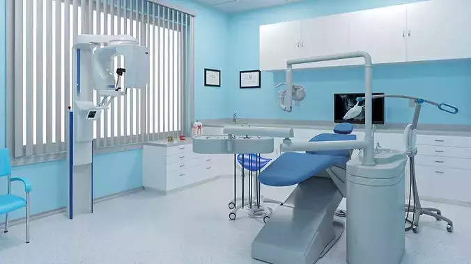 Modern Dental Office 3D model
