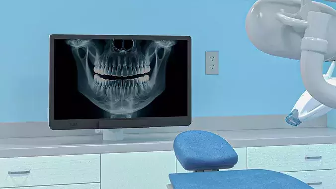 Modern Dental Office 3D model 3