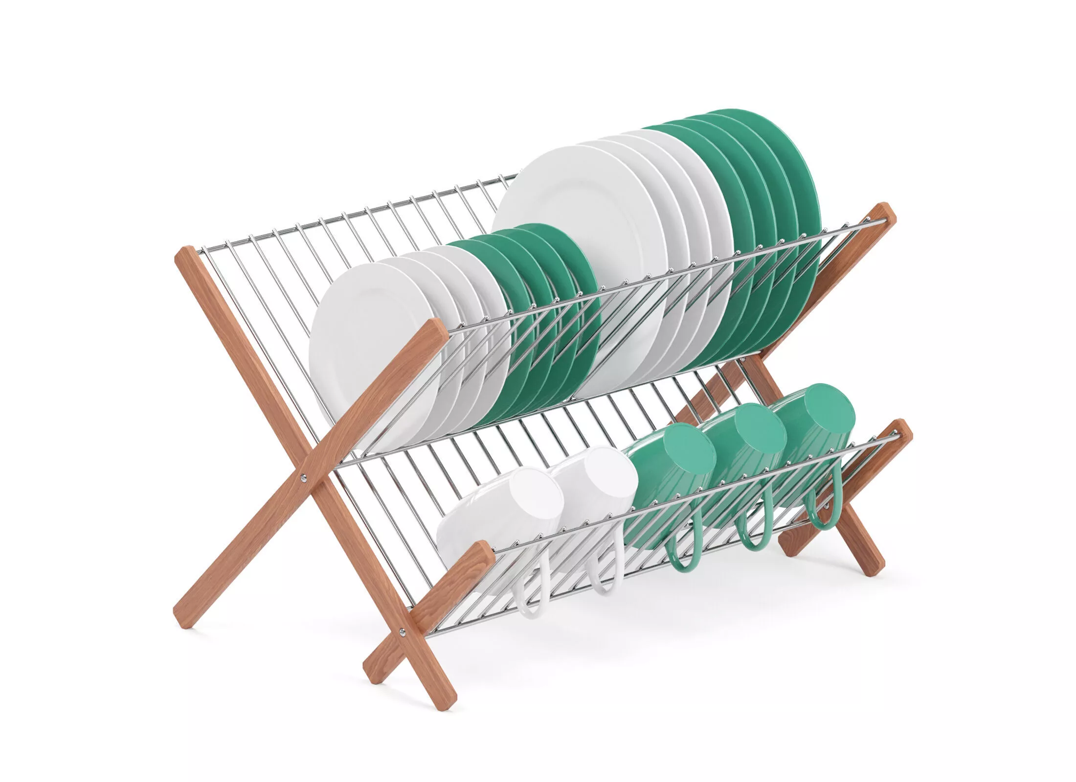 Dish rack drainer Free 3D model