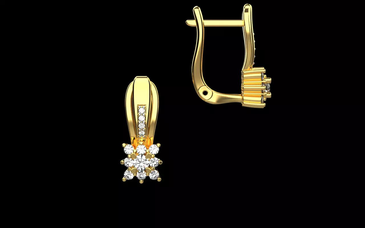 Earings 026 3D print model