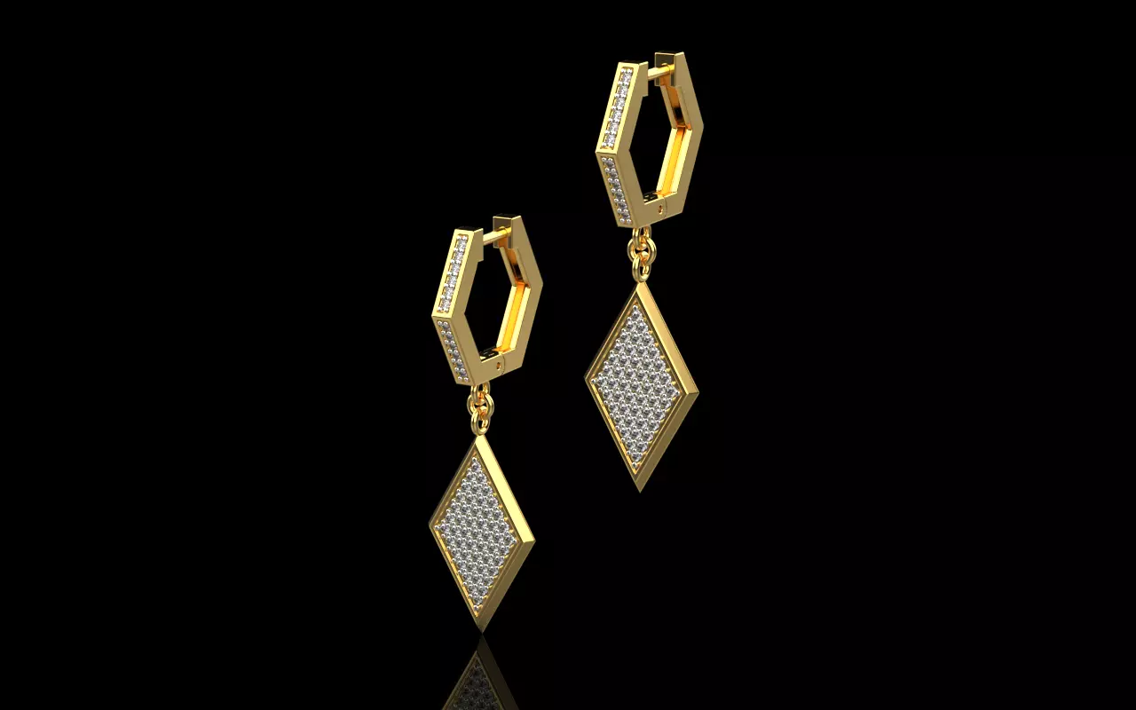 earrings 032 3D print model