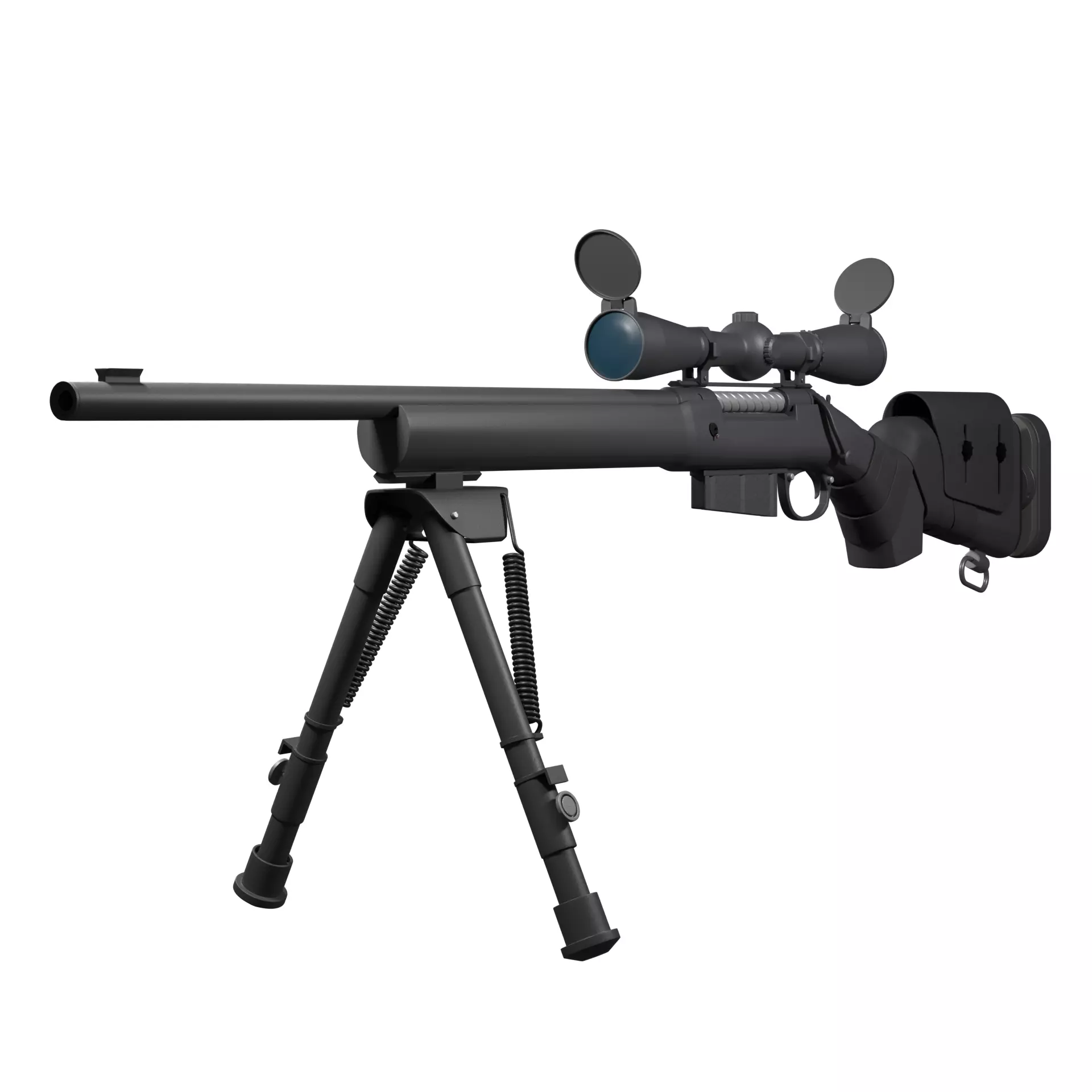 M24 High Poly 3D model