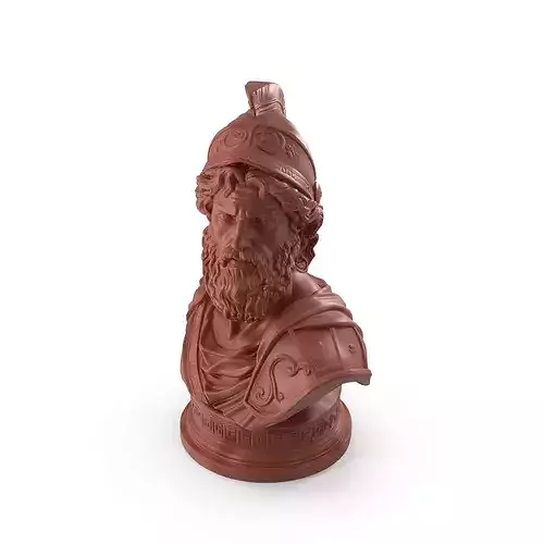 Print Ready Greek Odyssey Bust Head A 3D Model