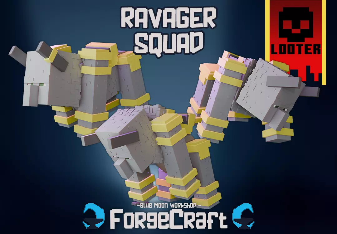 LOOTER RAVAGERS SQUAD 3D print model