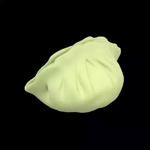 Dumpling v2 003 Low-poly 3D model