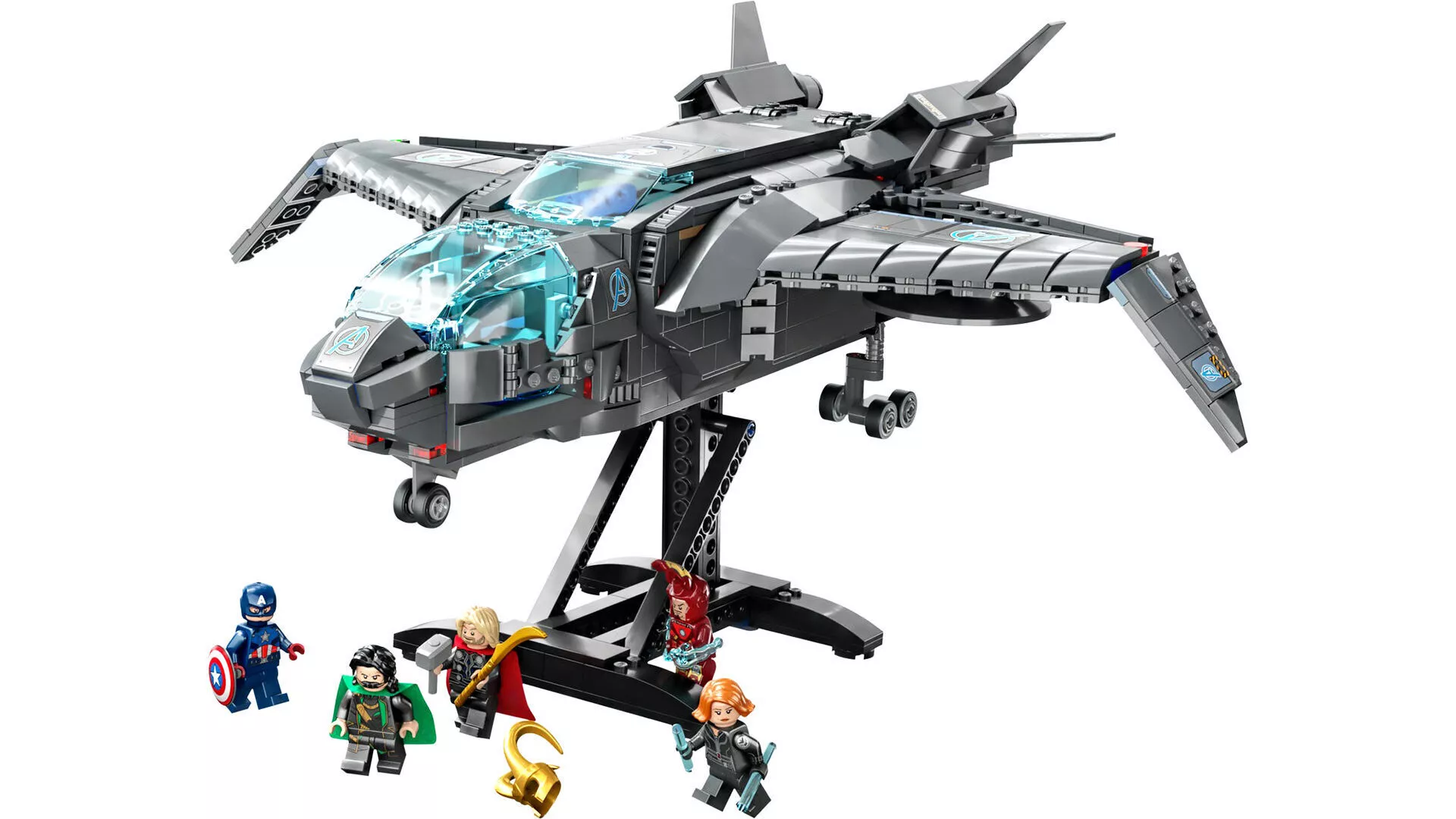 TwindBricks3D - 76248 The Avengers Quinjet 3D print model