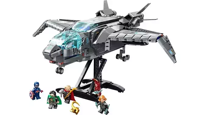 TwindBricks3D - 76248 The Avengers Quinjet
