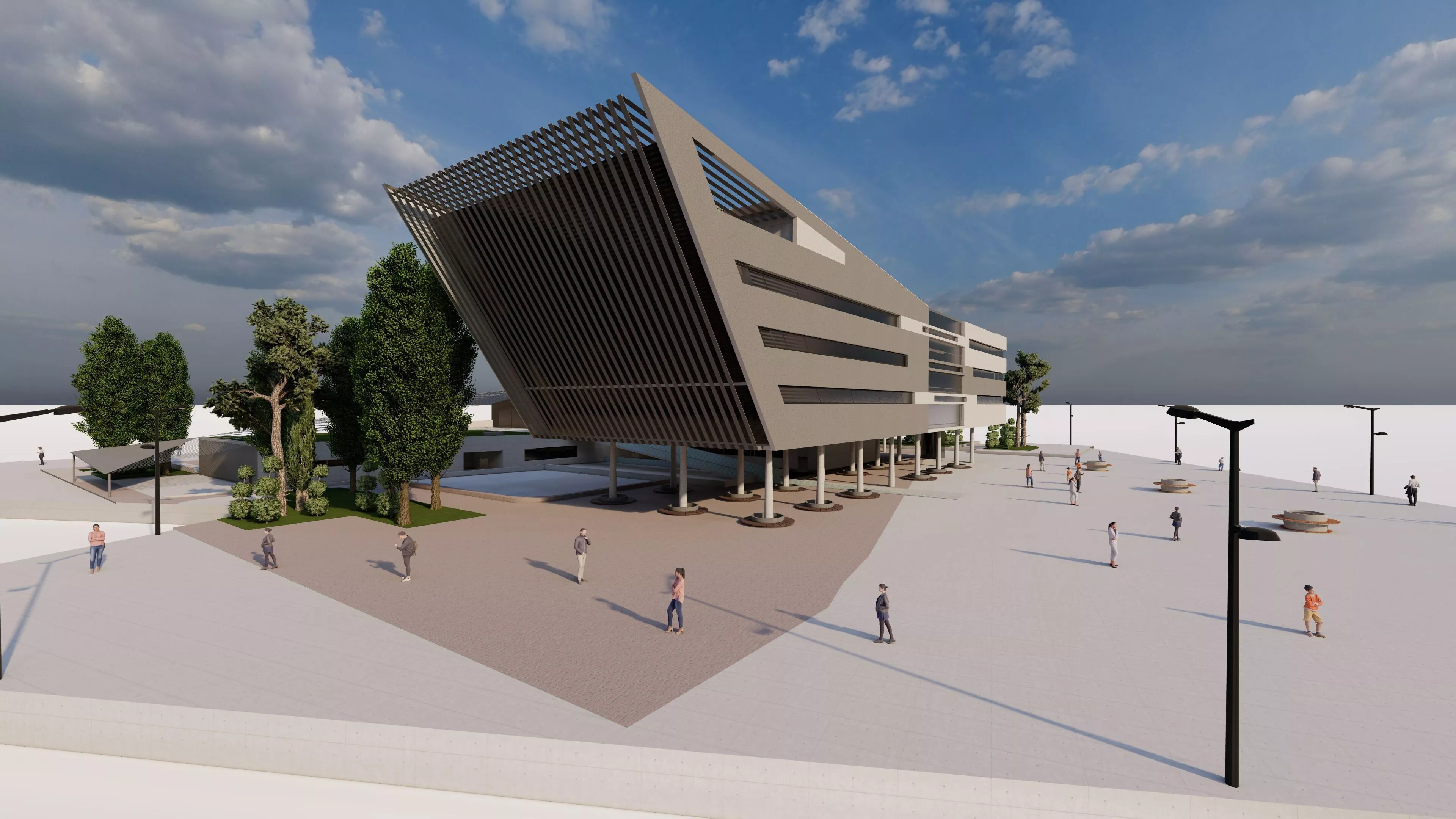 School-University High School 3D model