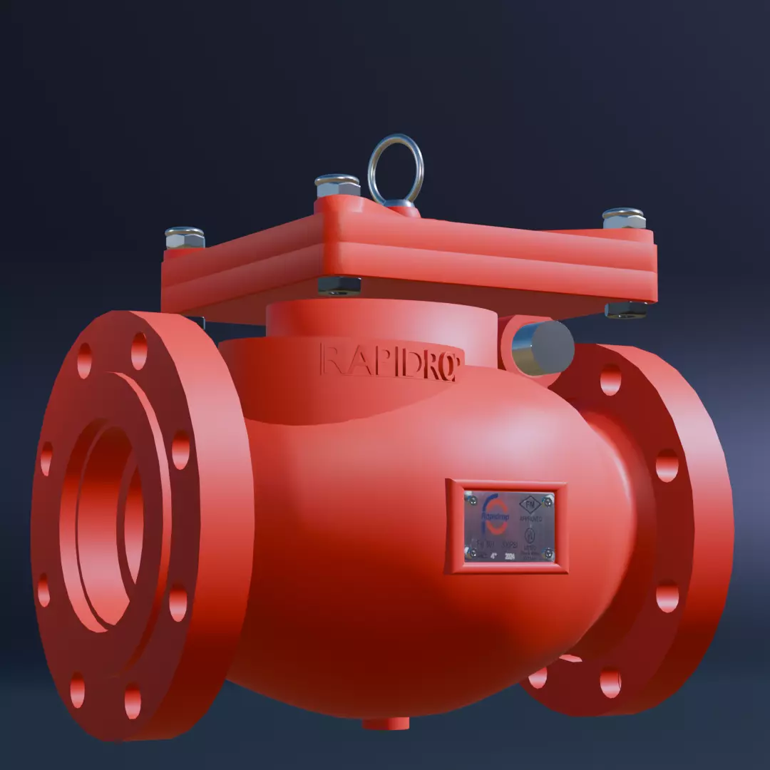 Industrial Check Valve 3D model