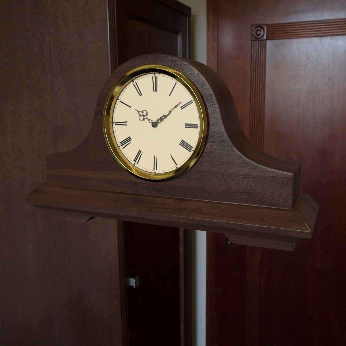 MANTEL CLOCK 3D model_8