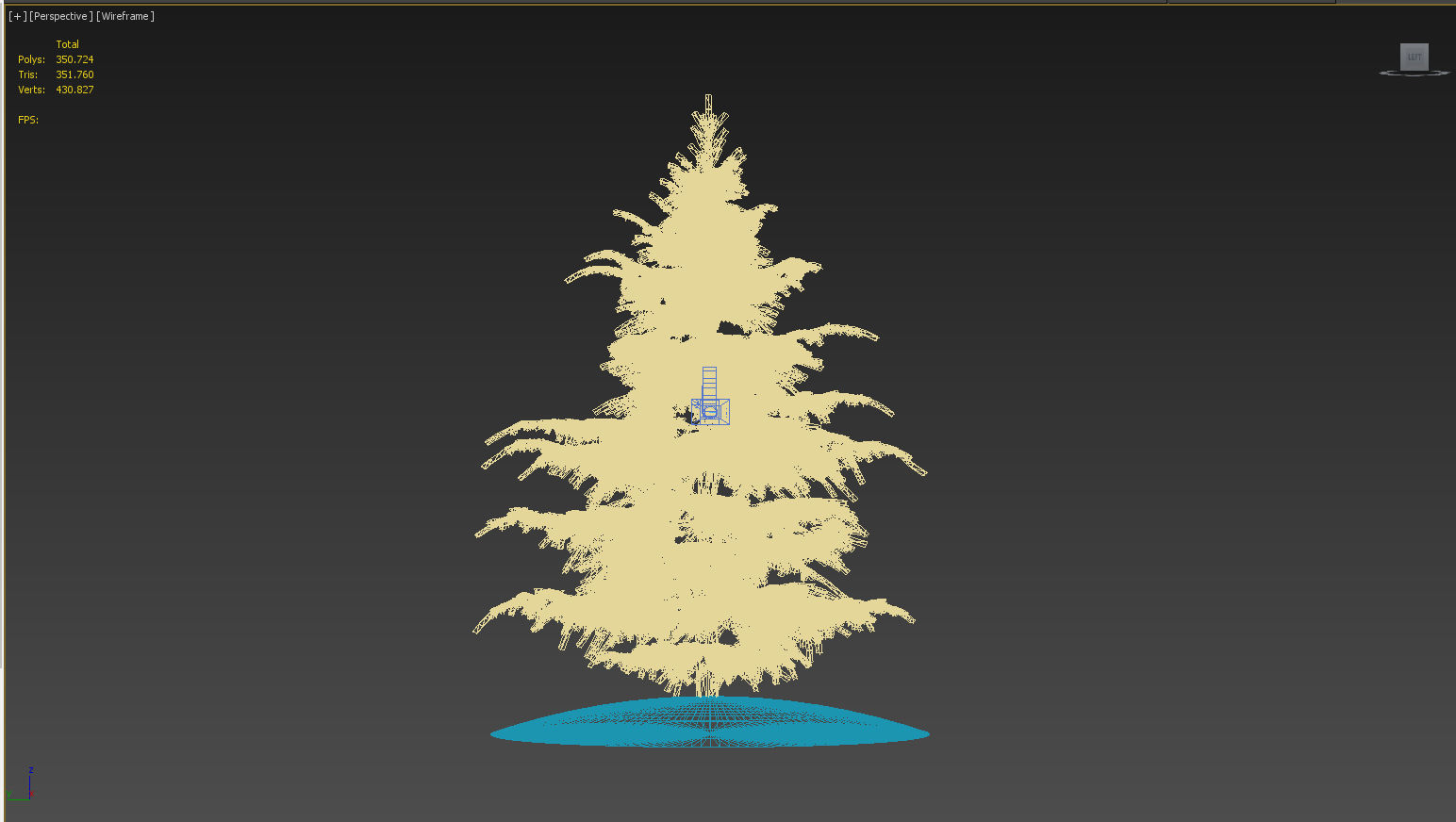 Pine Tree 3D model_2