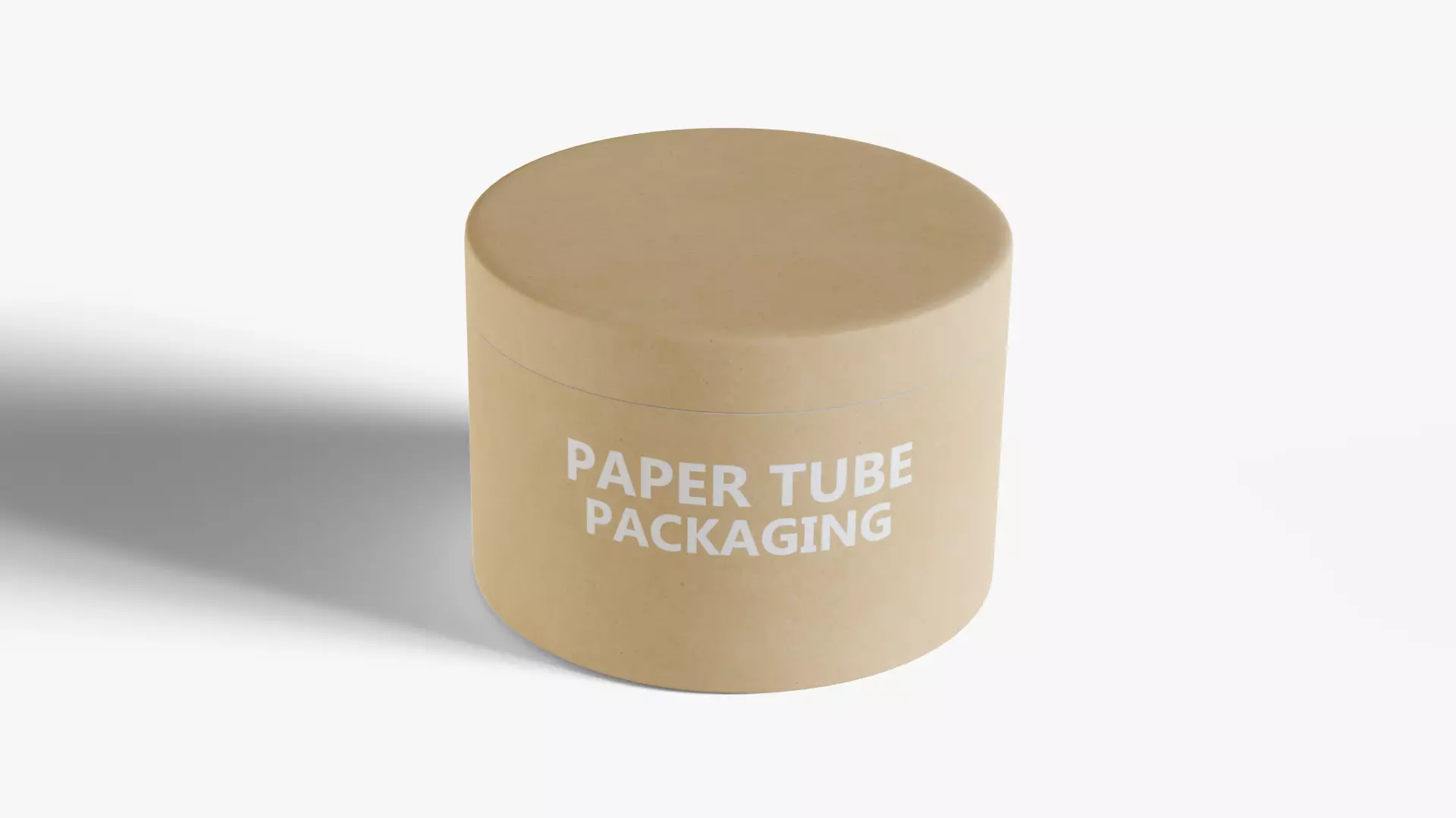 Paper Tube 9 Low-poly 3D model