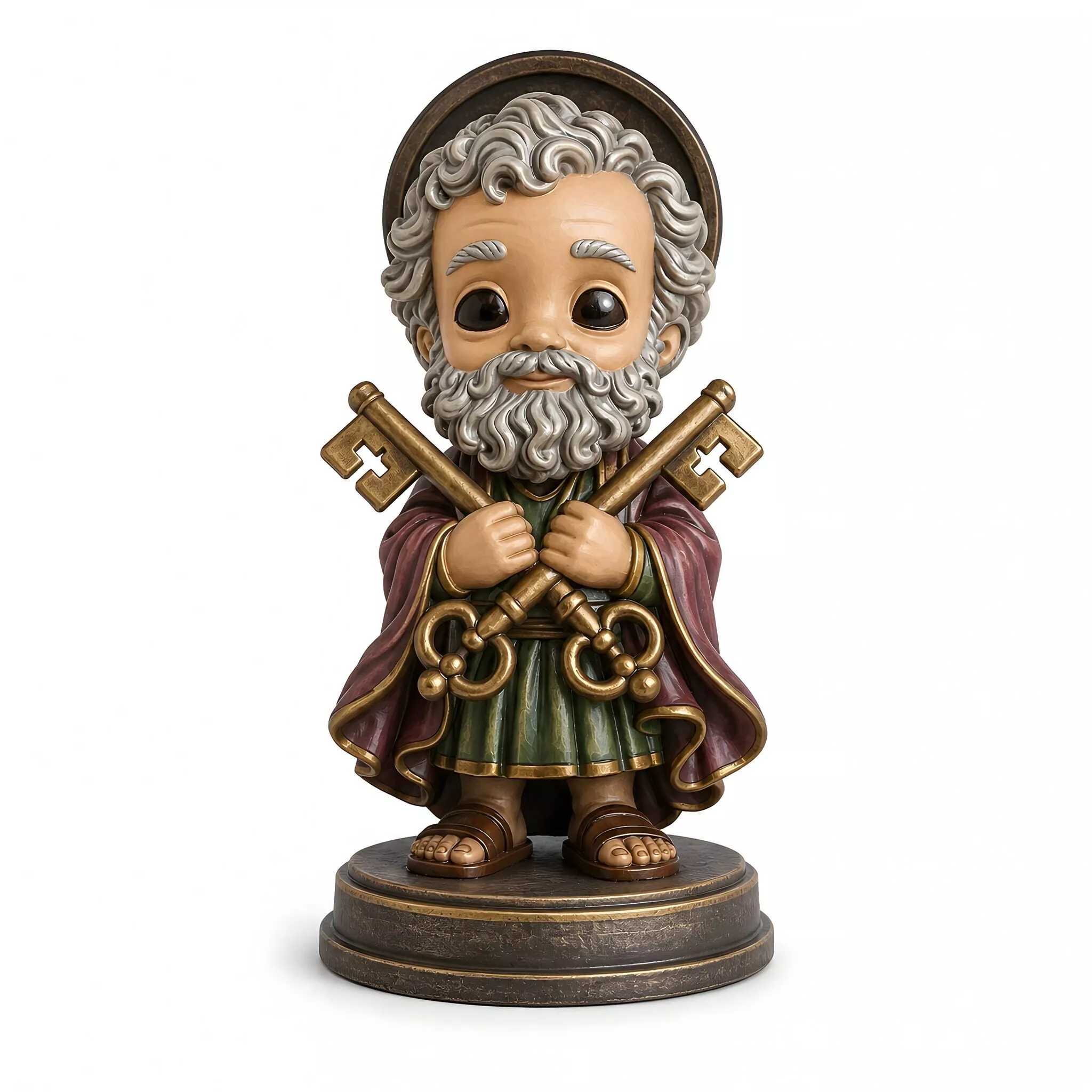 Saint Peter Chibi 3D Print Model 3D print model