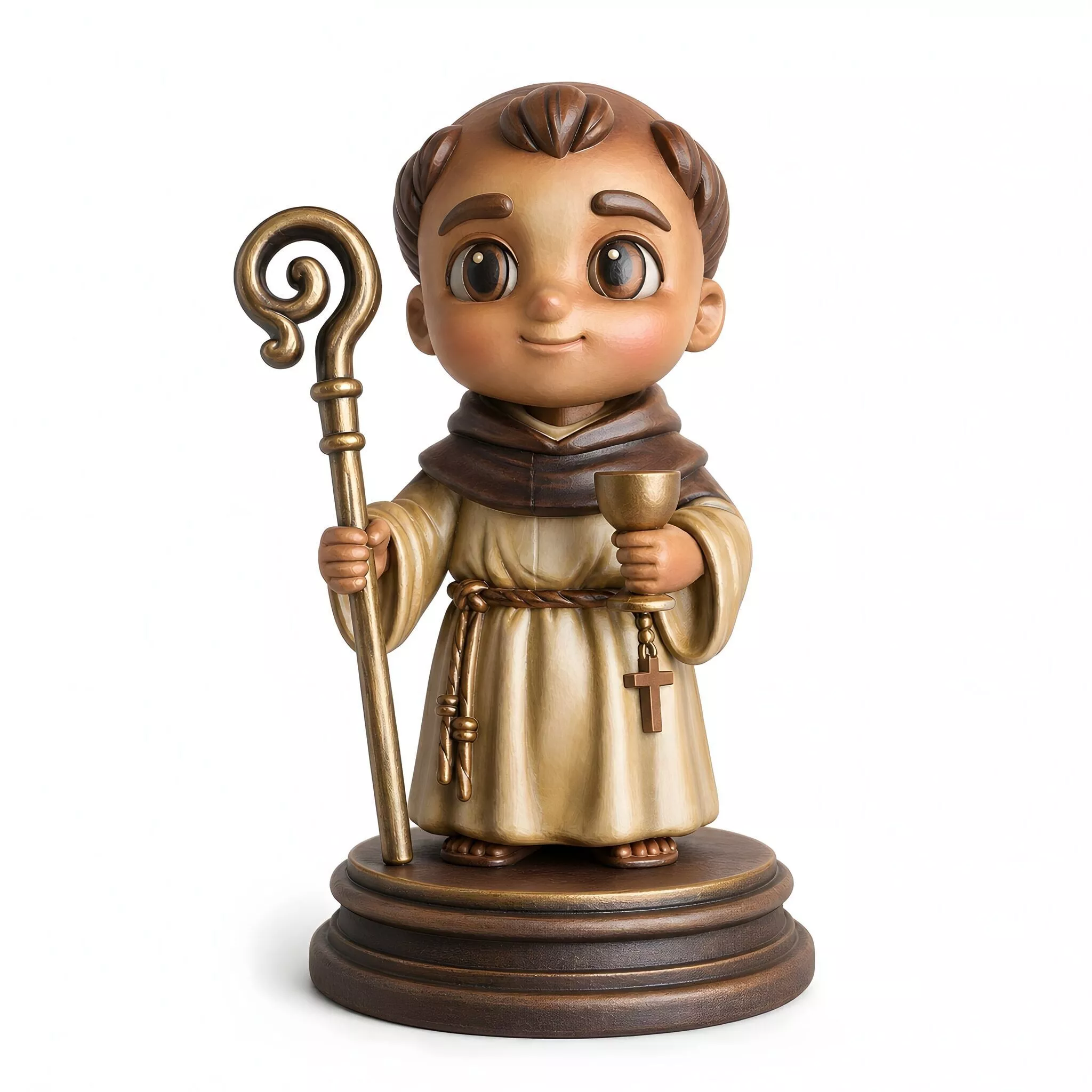 Chibi Saint Benedict 3D Print Model 3D print model