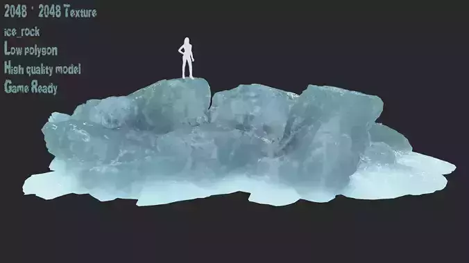 iceberg chunk of aquamarine