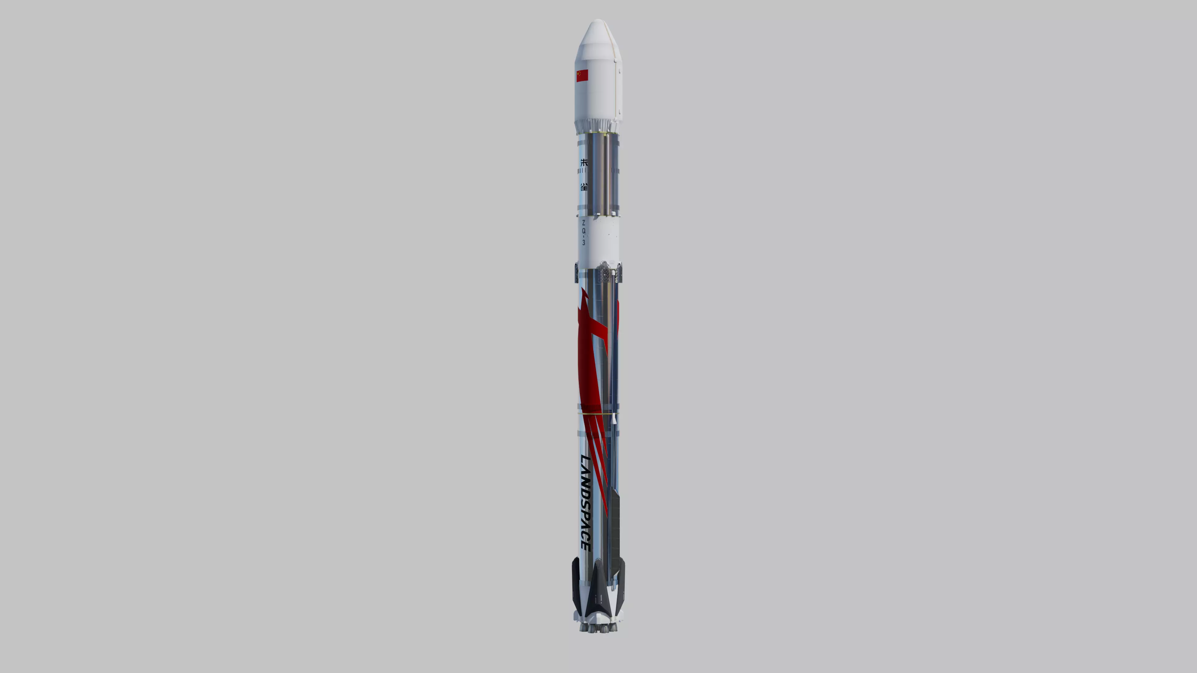 Zhuque-3 Blender FBX 3D Model 3D model