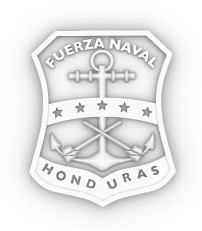 Escudo Fuerza Naval de Honduras Naval Army Shield 3D print model