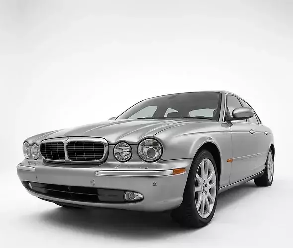 Classic Jaguar XJ Luxury Sedan X350 Generation 3D model 2