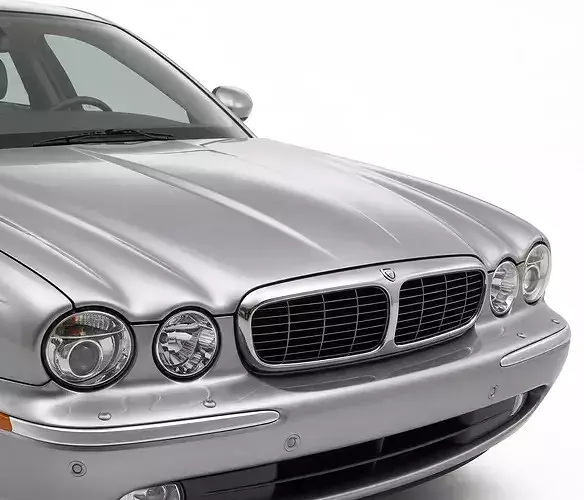 Classic Jaguar XJ Luxury Sedan X350 Generation 3D model 6