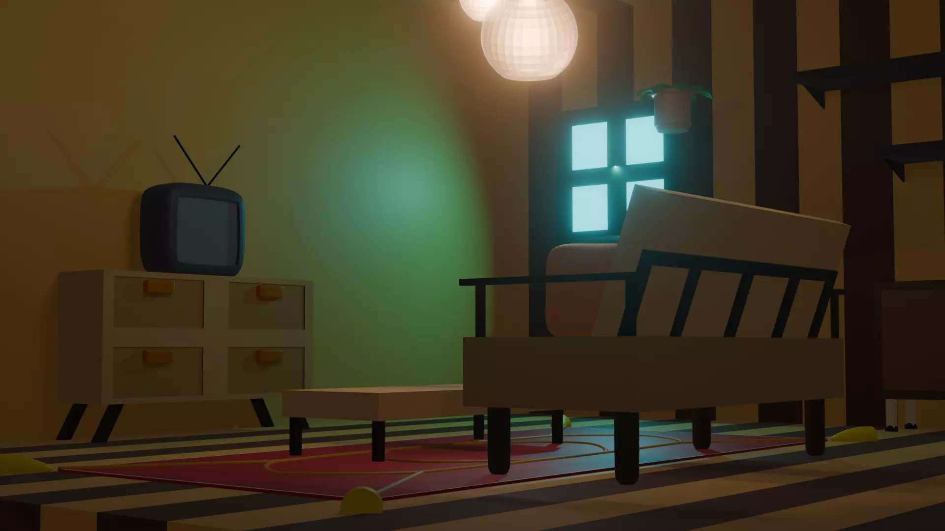 caramel room 3D model