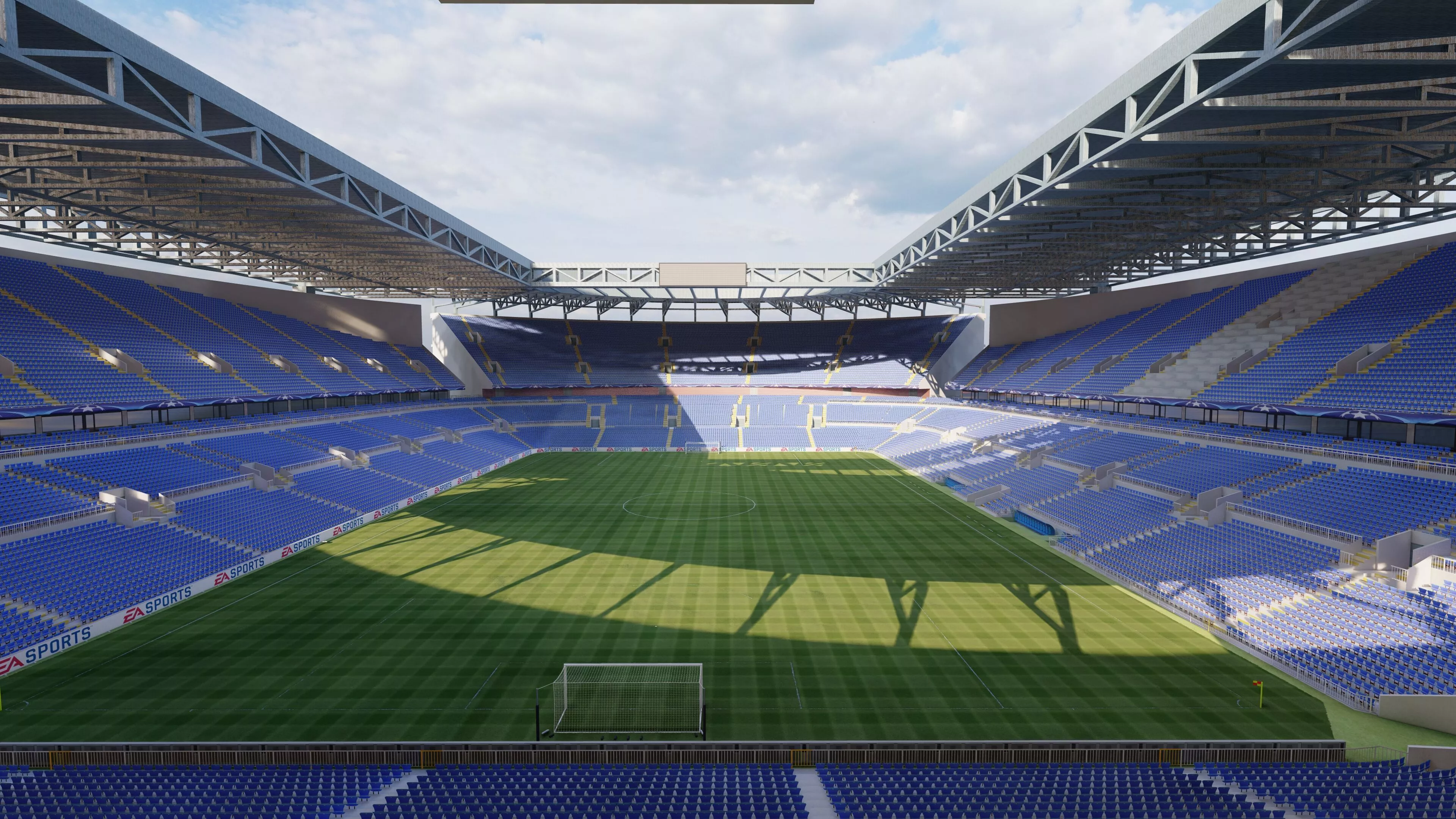 Football Stadium-American football 3D model