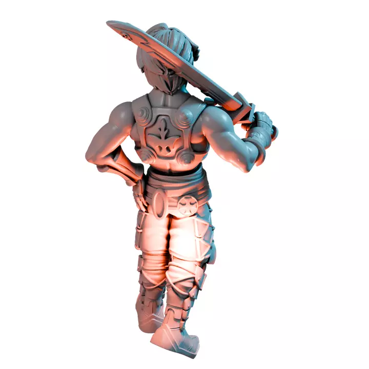 Vaan X - Heroic Scale Miniature 3D print model