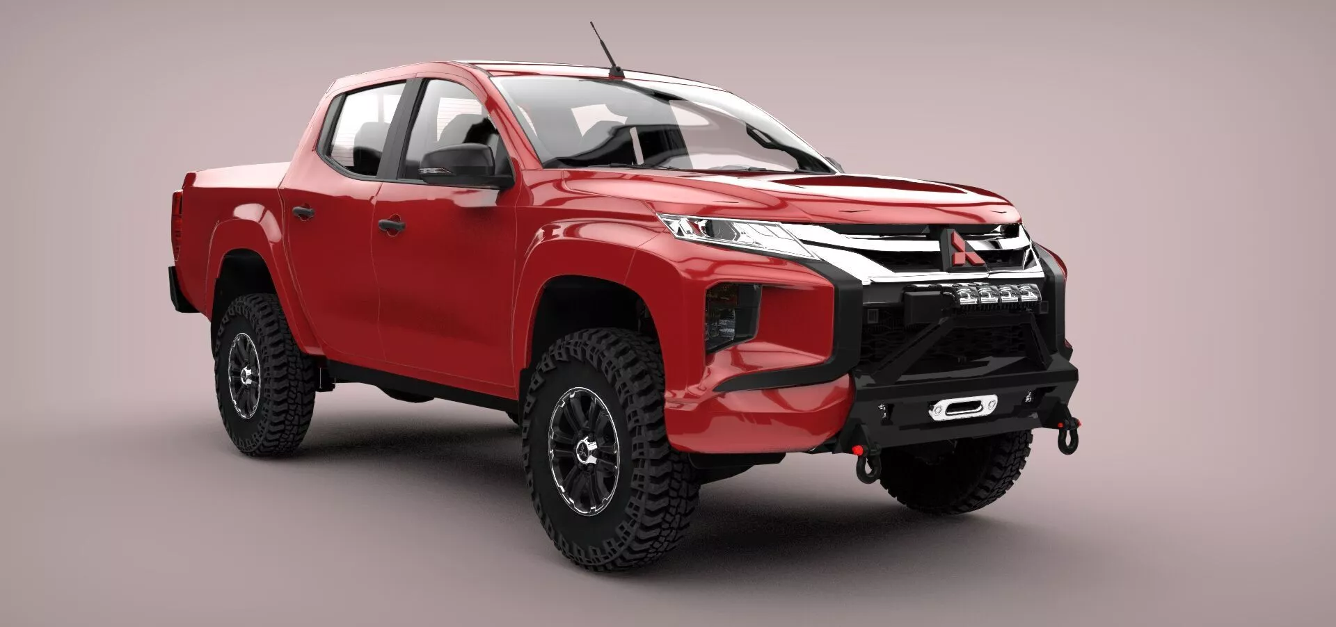 MITSUBISHI L200 VIPER 4WD Low-poly 3D model