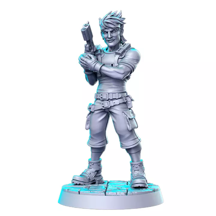 Biggs II - Tabletop RPG Miniature 3D print model