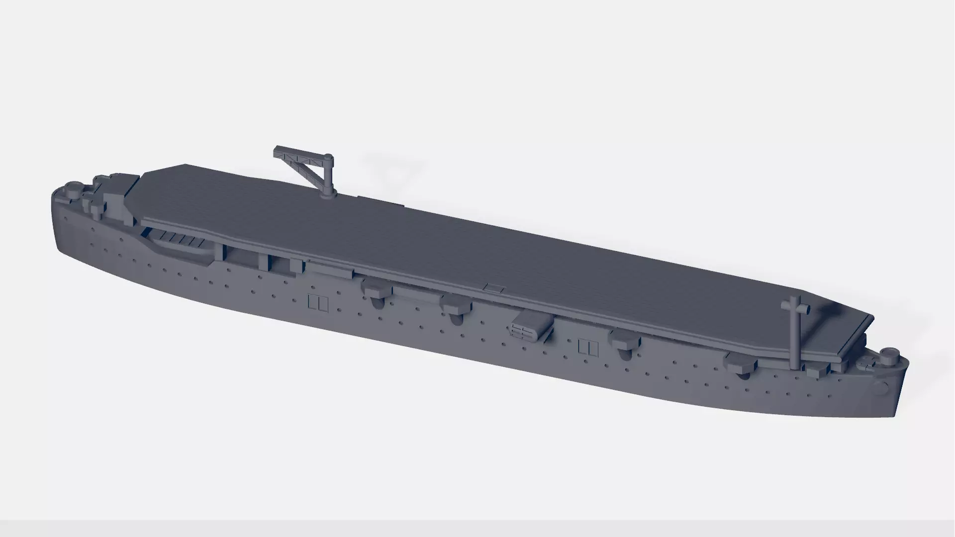 Kumano Maru 3D print model